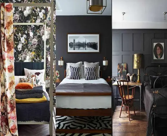 Transform Your Bedroom with Black: 12 Stylish Ideas