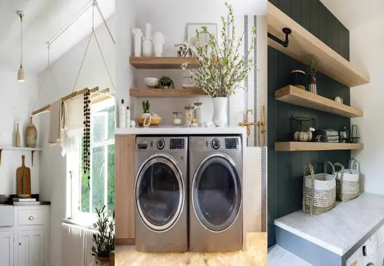 Laundry Room Shelving Inspirations: 12 Ideas for an Organized Space