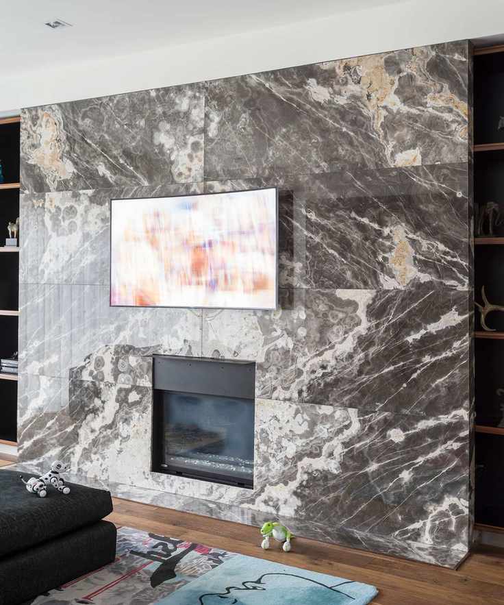 Fireplace ideas with tiles