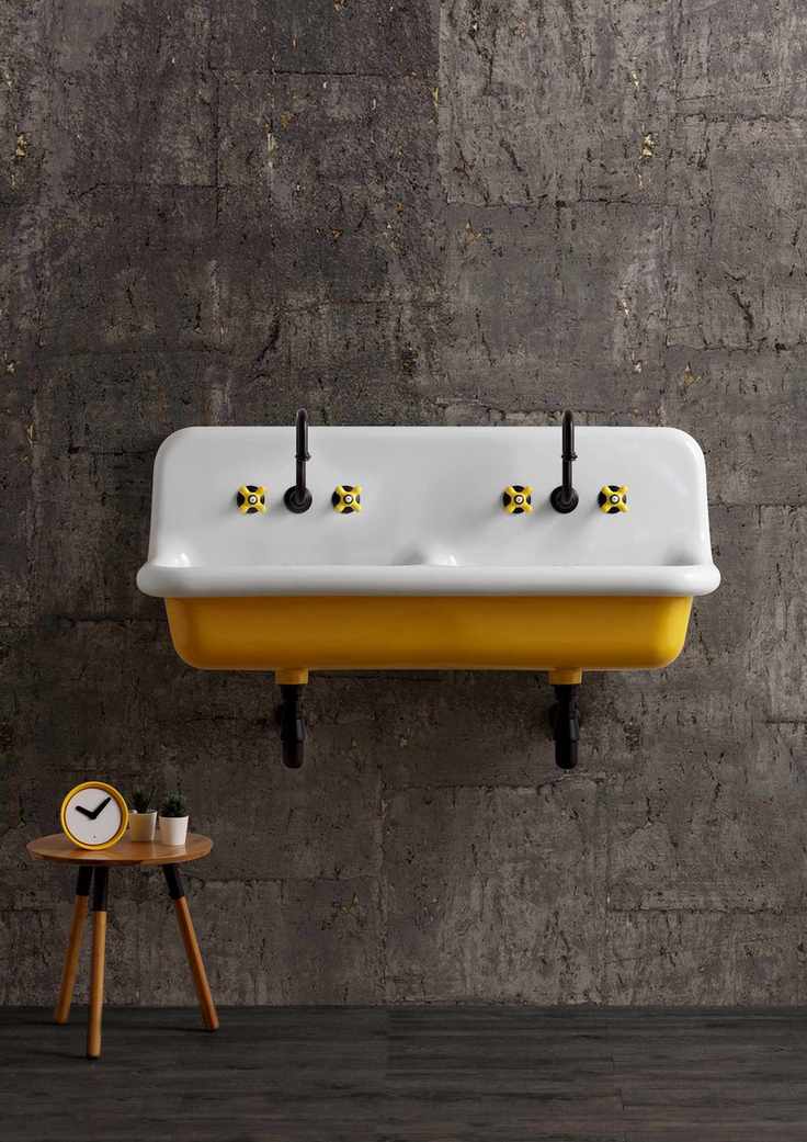Family bathroom basin