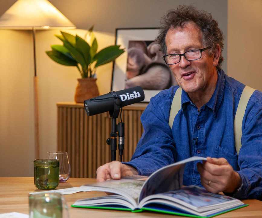 Gardener reading from new book