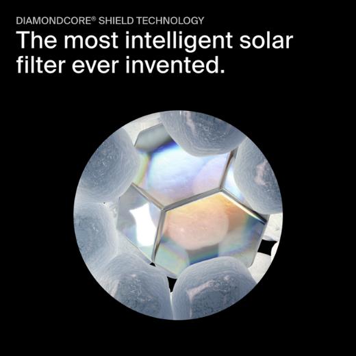 Pavise DiamondCore Shield Technology is the most intelligent solar filter
