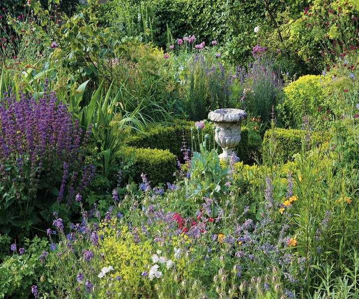 Cottage backyard ideas abundant borders