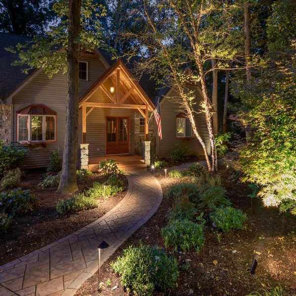 An example of 'moonlighting' from Willow Gates Landscaping