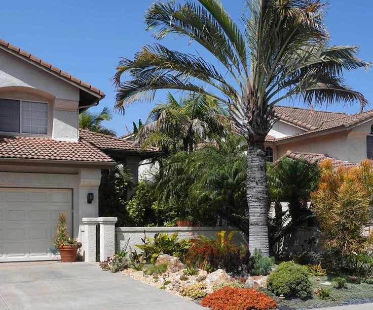 front yard landscaping in Southern California