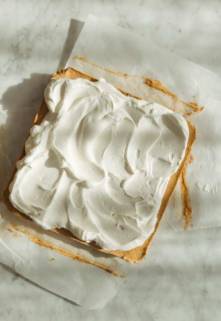 no bake pumpkin pie bars for thanksgiving