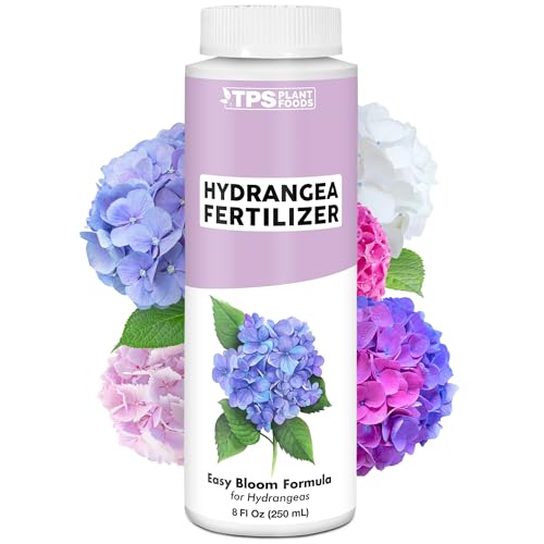 Hydrangea Fertilizer &amp;ndash; Liquid Plant Food for Bigger Blooms, Rich Flower Color &amp;amp; Stronger Root Development, 8 Oz