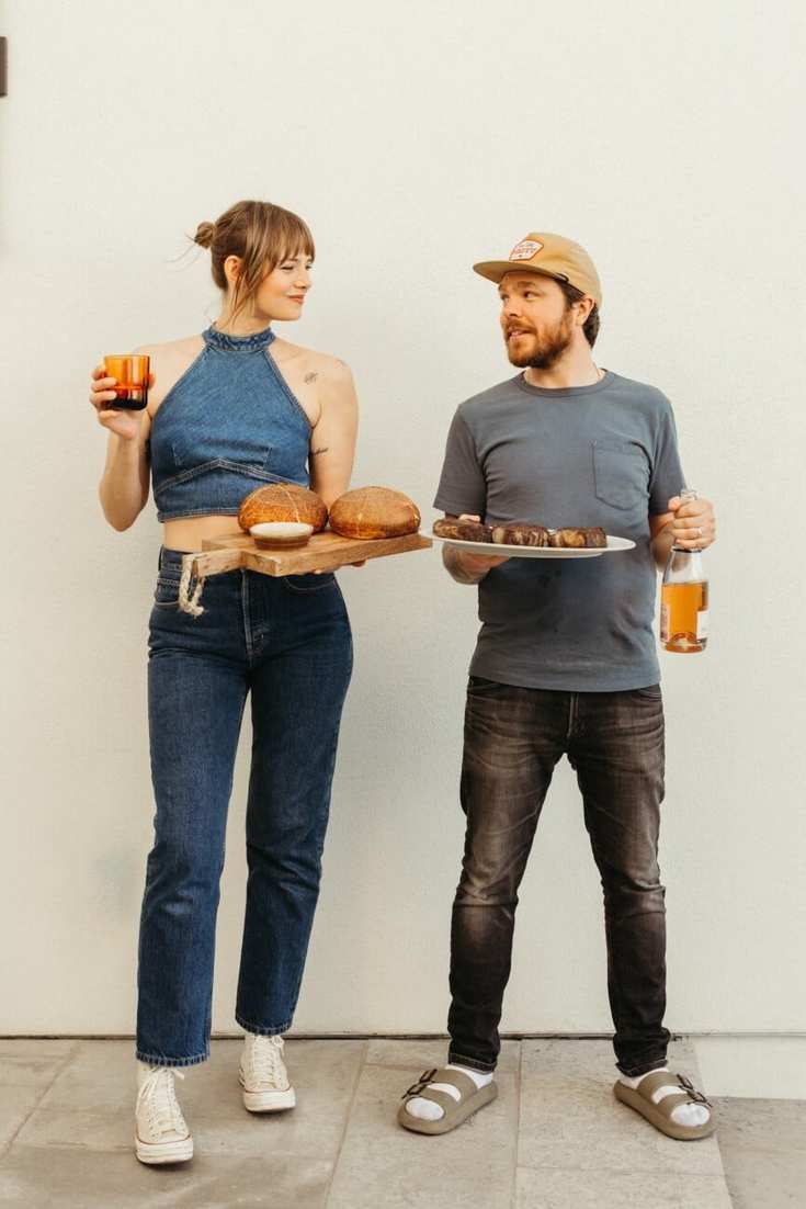 phillip and margarita, dinner party