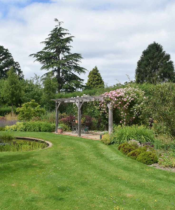 Designing a pergola - Pergola seating area by Rebecca Smith