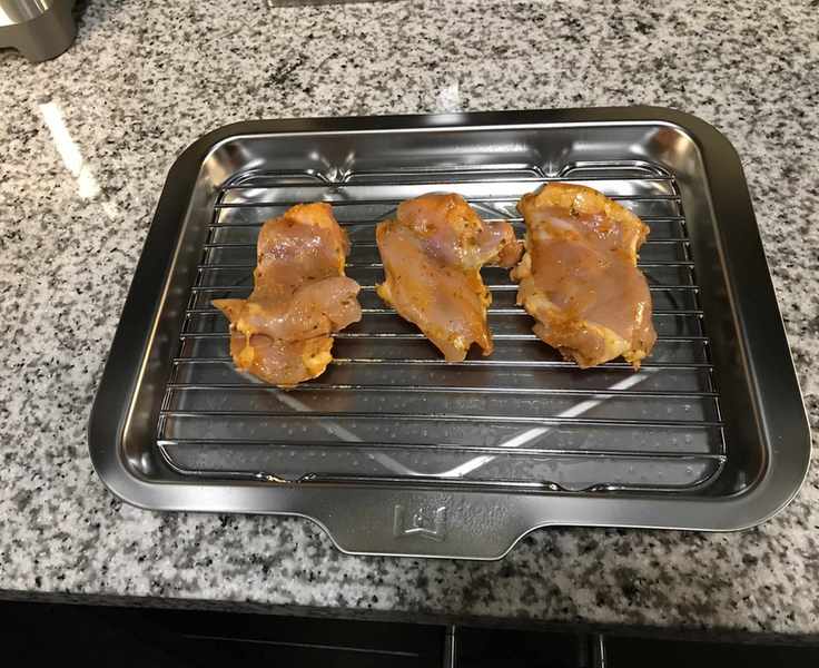 Ready to cook chicken thighs