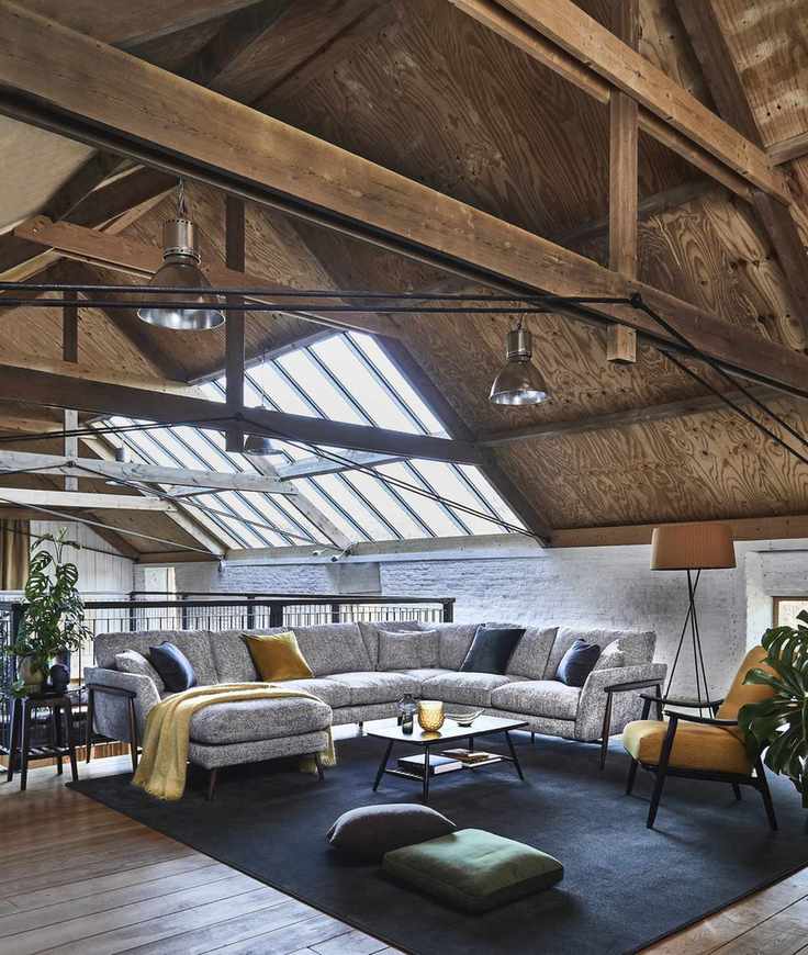 country living room ideas &ndash; with corner sofa