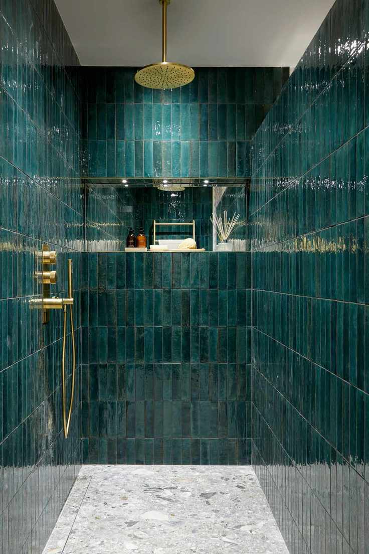 Bathroom with tiles