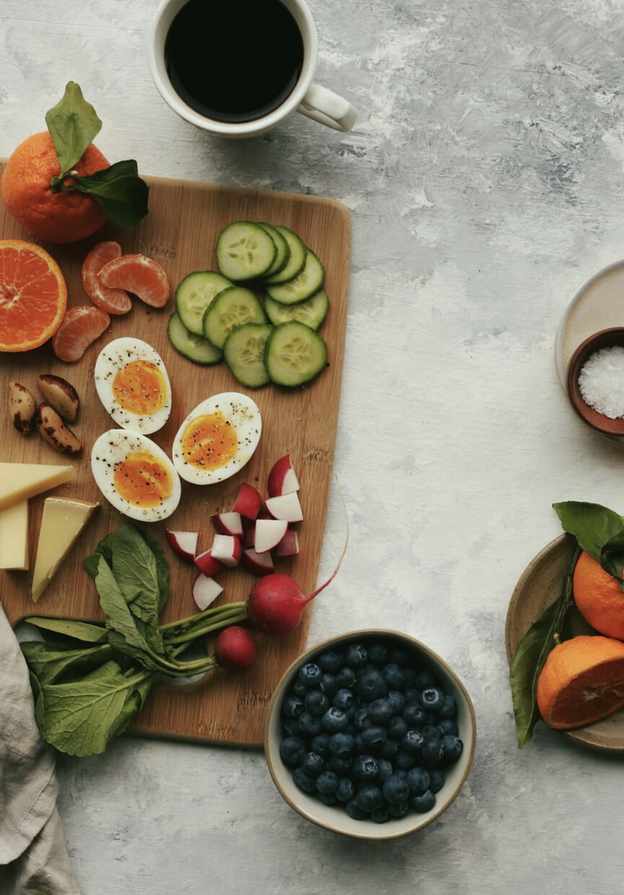 easy aesthetic breakfast plate