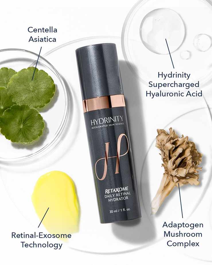 Key ingredients of the RetaXome Daily Retinal Hydrator