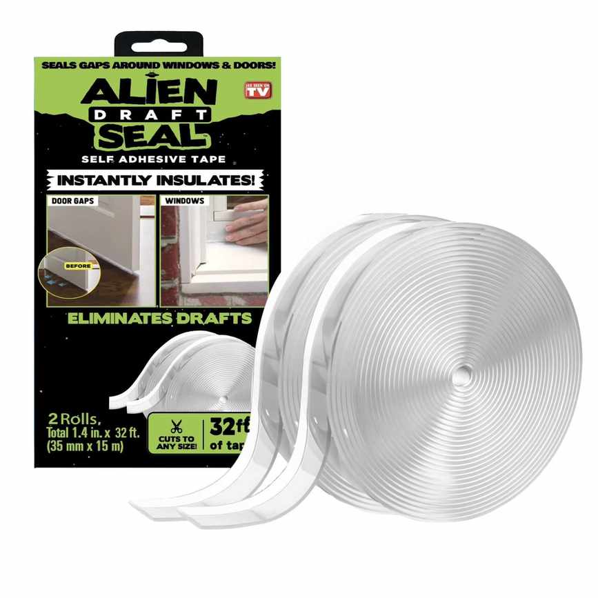 Alien draft seal self-adhesive tape
