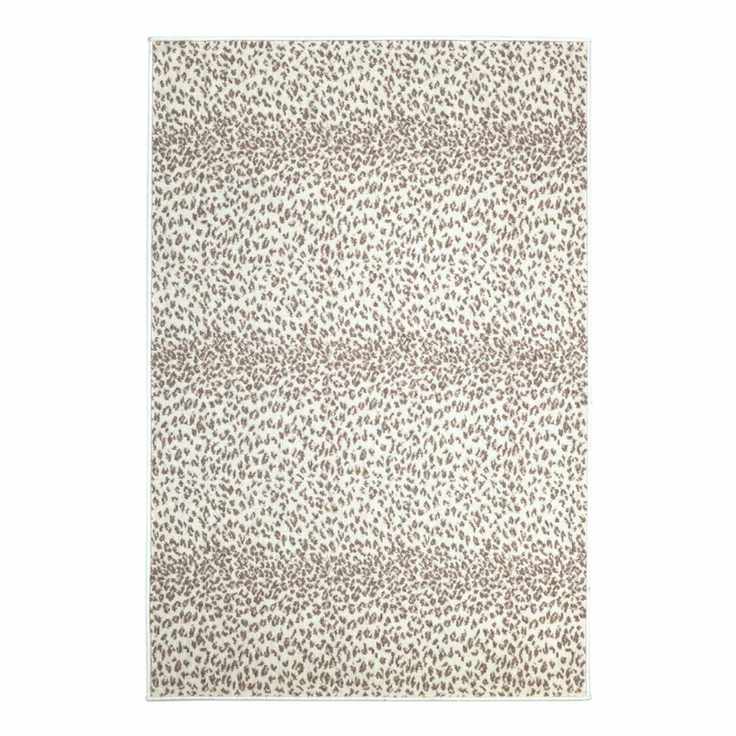 Pottery Barn 5' x 4', Custom Leya Leopard Wool Rug