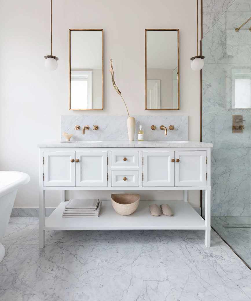 Designing a bathroom vanity