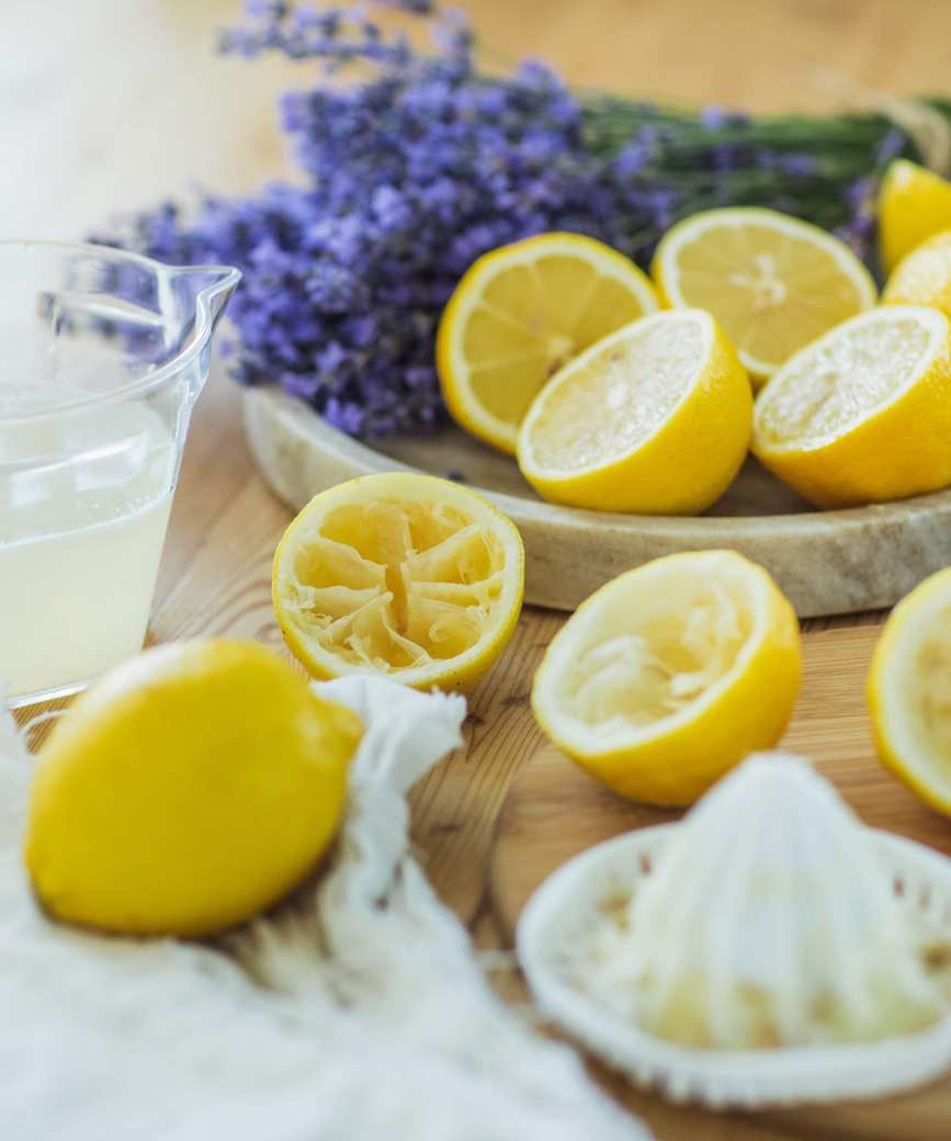 Lemons used to make lemon juice