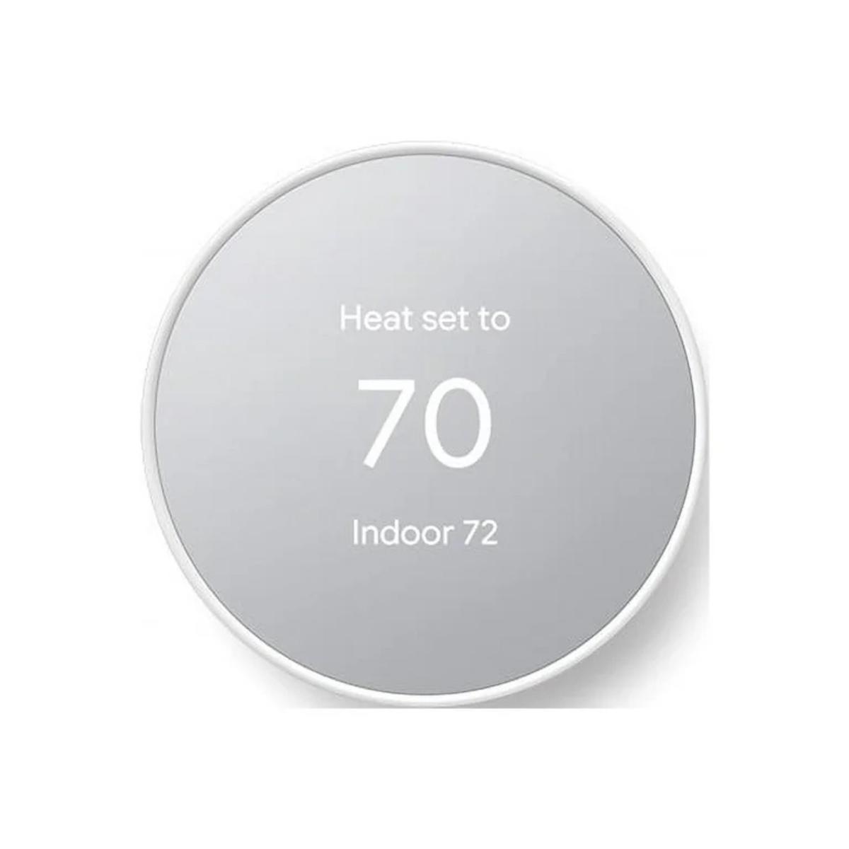 Walmart Google-Nest-Thermostat-Programmable-Smart-Thermostat-for-Home-Snow