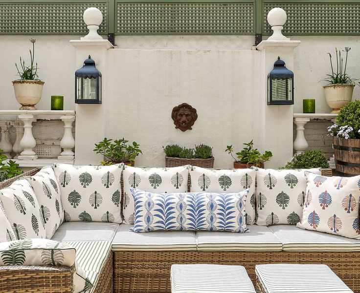 Make a small garden look bigger