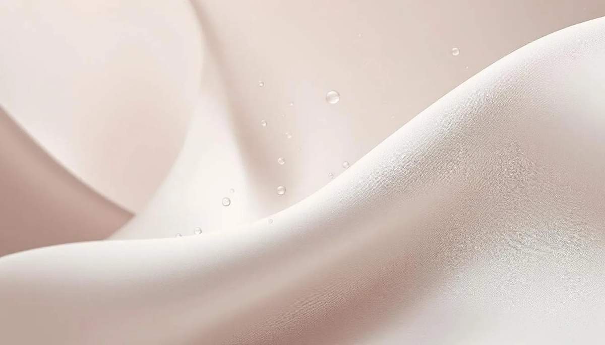 A visual representation of the benefits of moisture-wicking in modal fabrics.