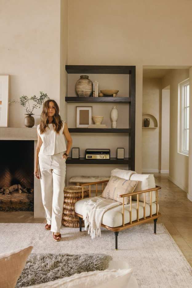 Living Room Design - Shelf Styling