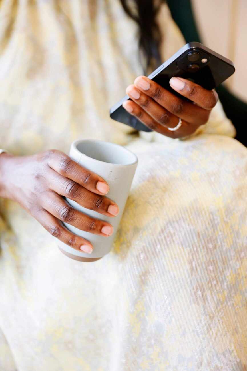 Nude nails 2024 beauty trend predictions.