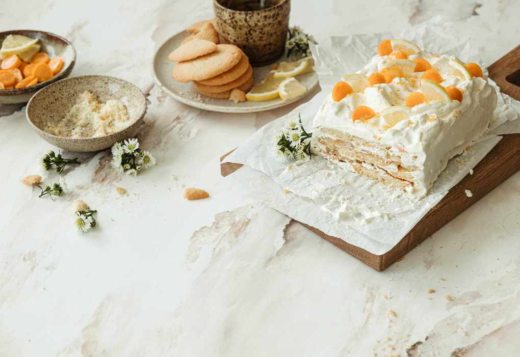easy summer lemon icebox cake