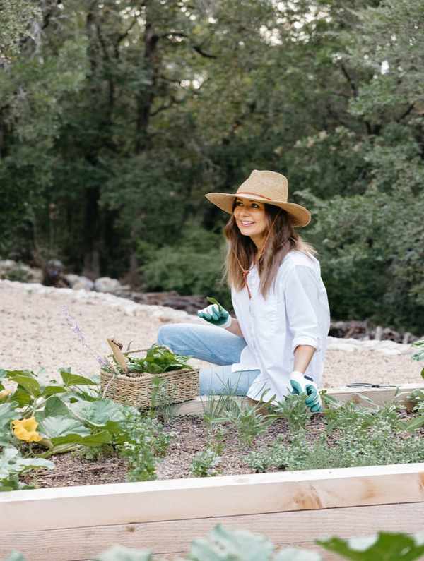 backyard garden transformation - raised beds