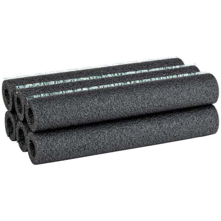 Foam pipe insulation