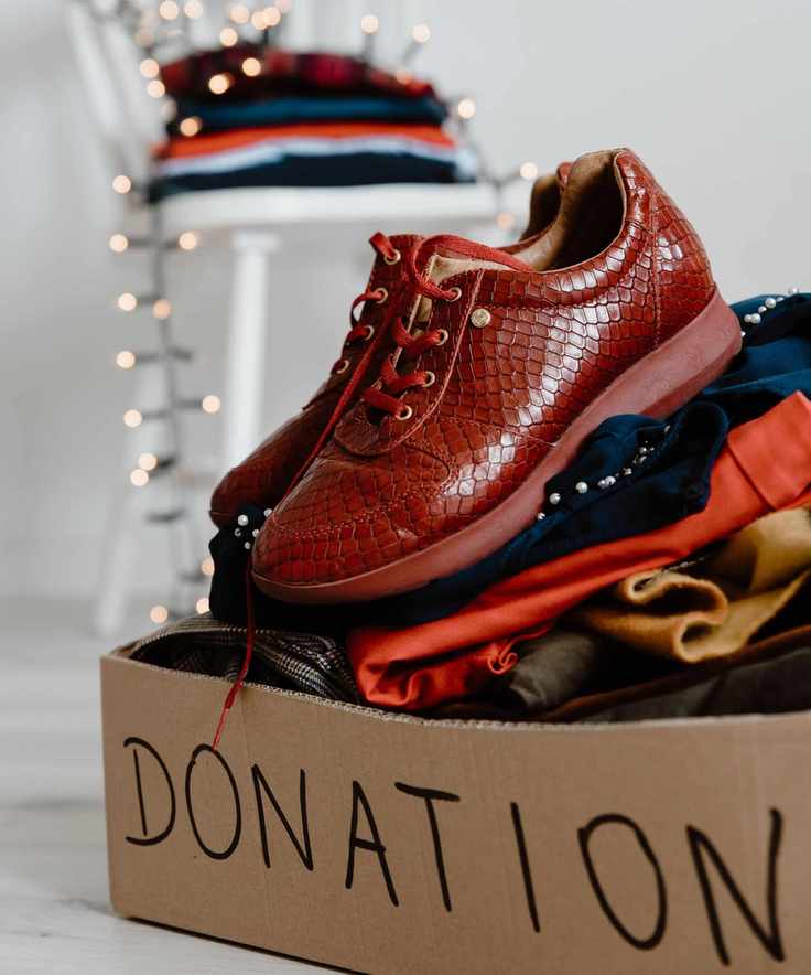 Shoe donation