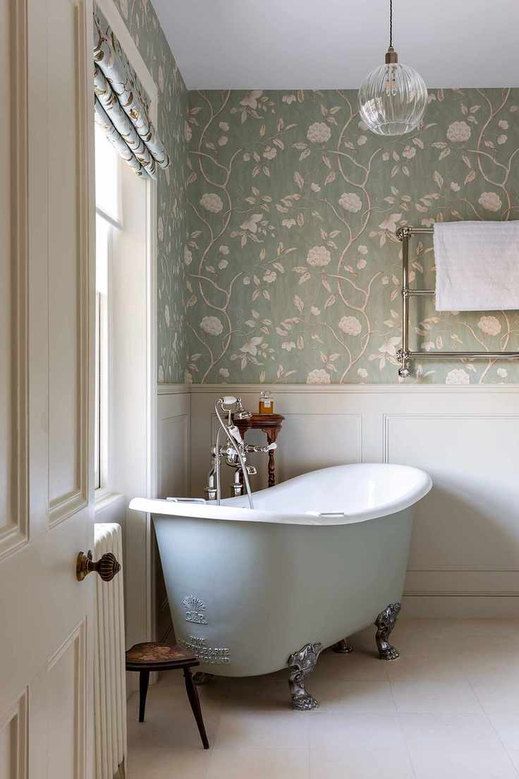 cottage bathroom ideas freestanding bath