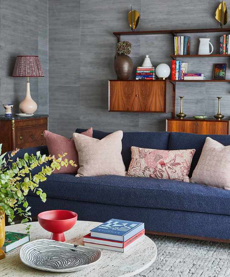 Interior by Violet &amp;amp; George featuring a vintage Danish Wall Unit in Rosewood by Poul Cadovius for Cado, 1960s. From Pamono