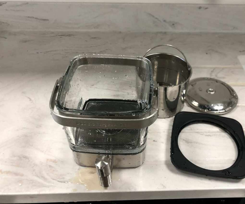 KitchenAid Cold Brew Coffee Maker in parts