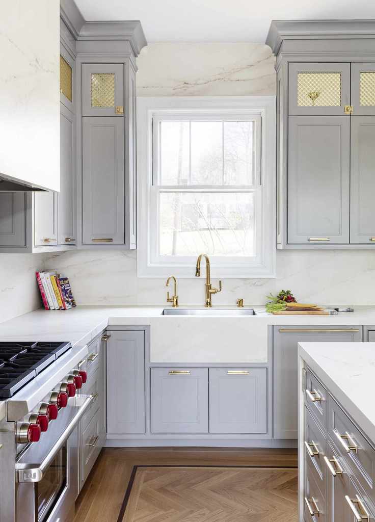 Kitchen with Dekton countertops