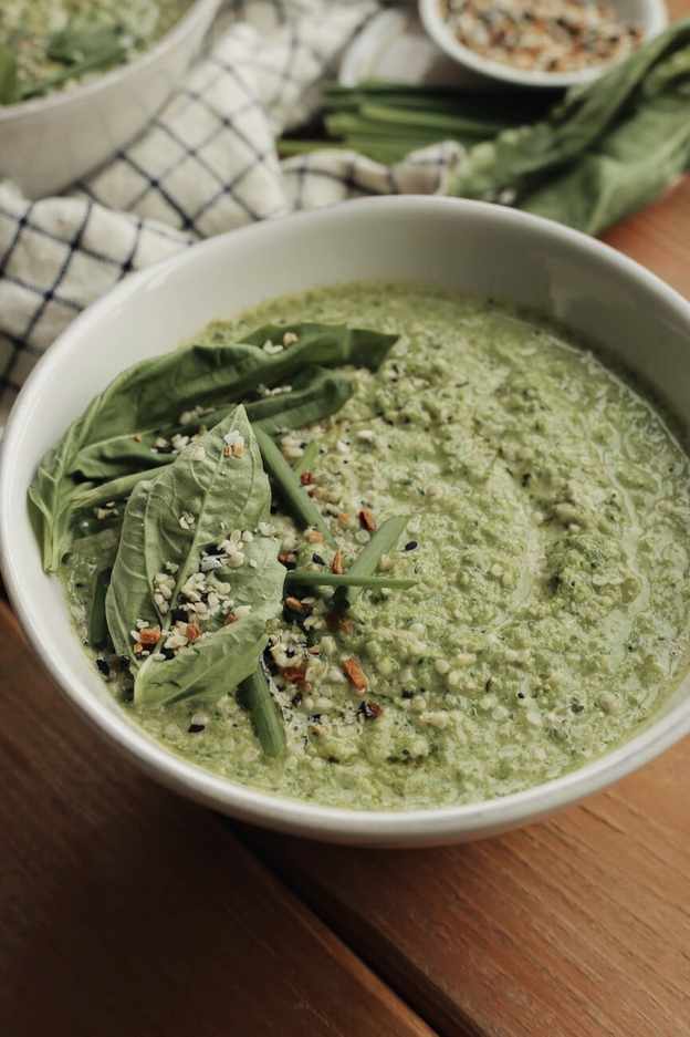 big green immunity boosting soup recipe
