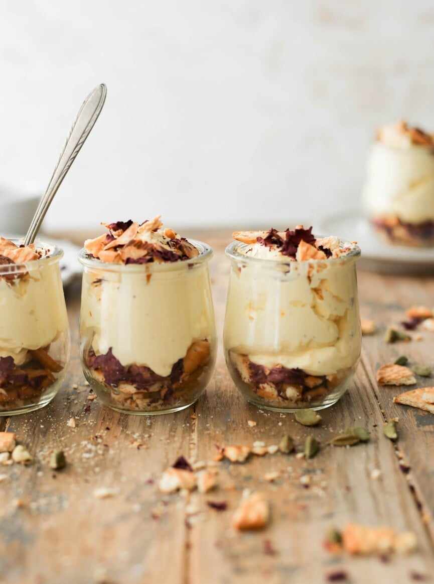easy five ingredient Shrikhand to celebrate Holi - no bake dessert