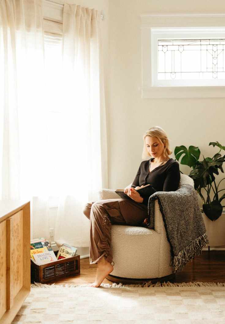 Person engrossed in thrilling books for 2025