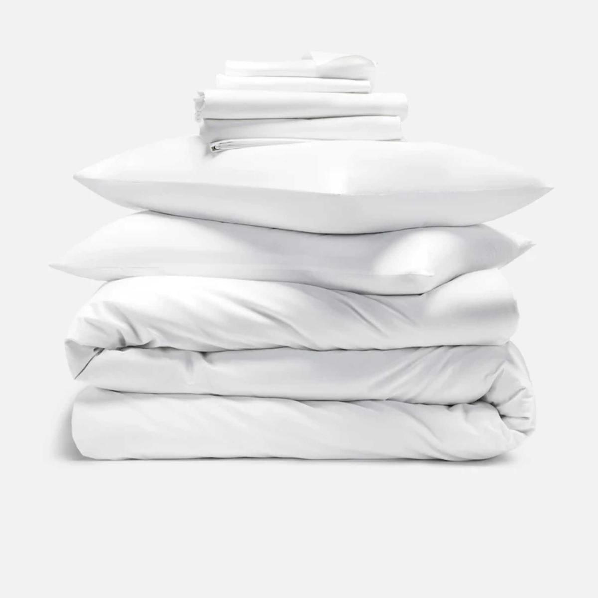 White classic Percale Hardcore Sheet Bundle