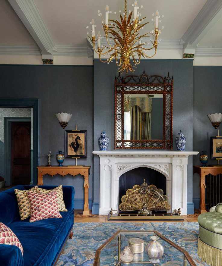 Gothic living room design