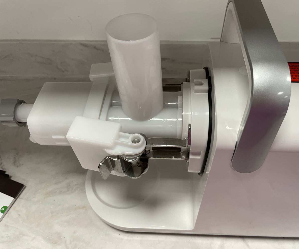Tribest GreenStar 5 Juicer with the outer case on