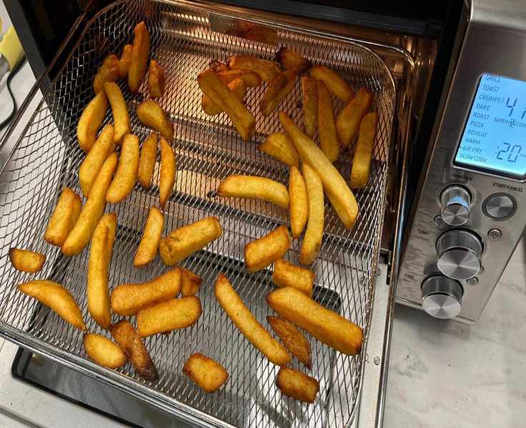 Fries in the oven