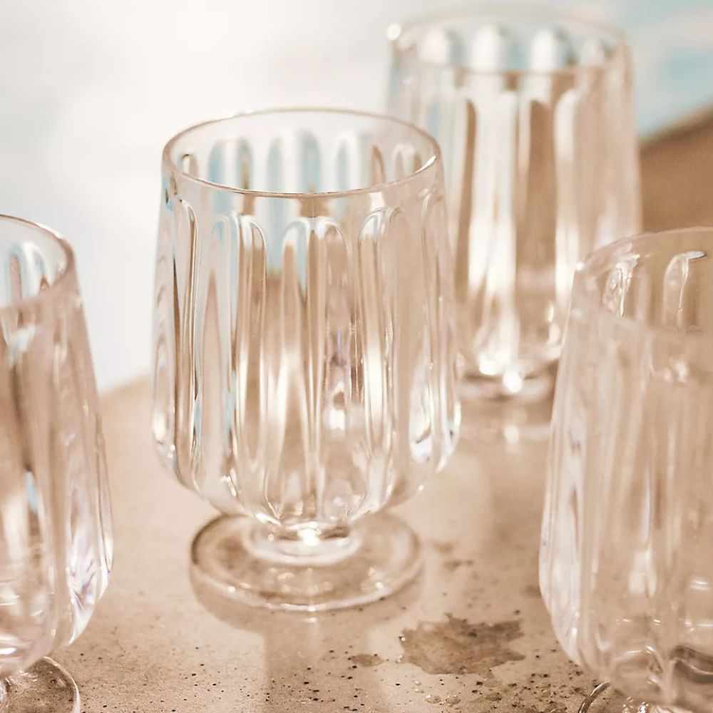 Lucia Acrylic Goblets, Set of 4