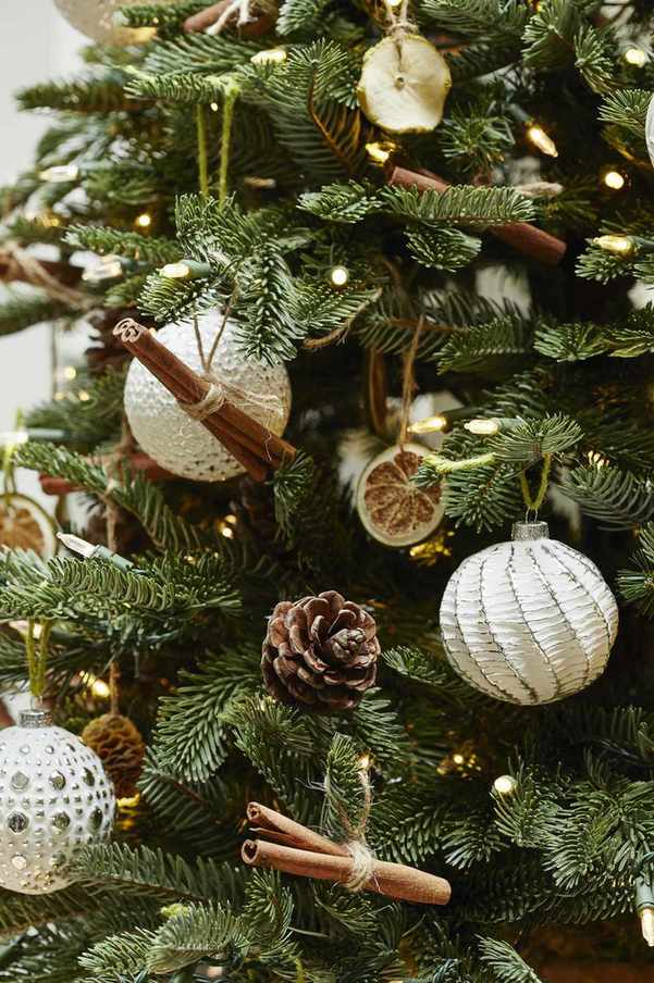 Pine cone tree decorations