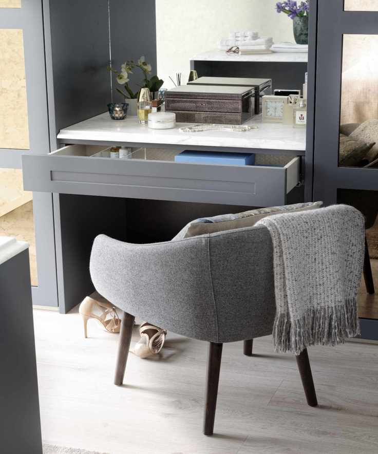 Bedroom with dressing table and chair