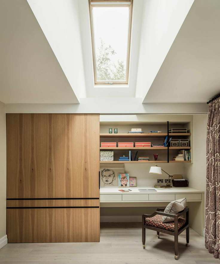 Home office ideas sliding doors Mel Yates