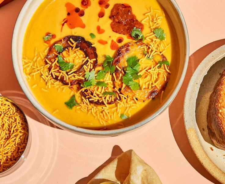 My Go-To Meal - Chitra Agrawal Brooklyn Delhi Squash Soup