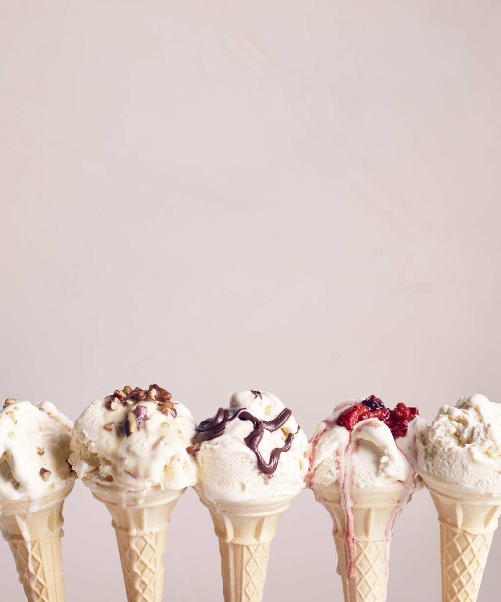 vanilla ice cream