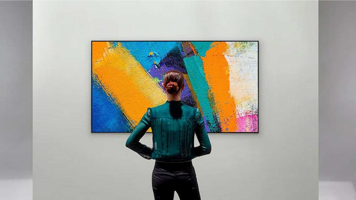 LG GX Series in art mode