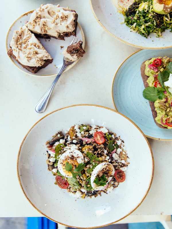 veggie grain bowl from Two Hands NYC